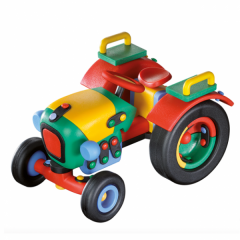 Jucarii, Jucarie de construit mic-o-mic 3D Tractor 089.071, 16.5 cm 089.071 - autograf.ro