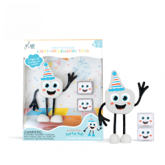 Jucarii Nice Glo Pals, Jucarie senzoriala luminoasa Party - Glo Pal, multicolor - autograf.ro