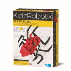 Jucarii Alpino GANCUBE 4M, Kit constructie robot - Spider Robot, Kidz Robotix - autograf.ro