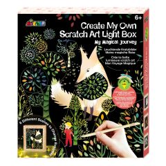 Art & Craft Nikidom Scrikss KOH-I-NOOR Gimboo Avenir, Kit DIY de razuit - Lumina de Veghe pentru camera - Calatorie Magica - autograf.ro