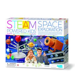 Jocuri educative Raspundel Istetel 4M, Kit stiintific - Explorarea Spatiului, STEAM Kids - autograf.ro