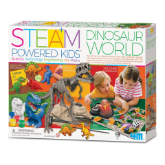 Jocuri educative 4M, Kit stiintific - Lumea Dinozaurilor, STEAM Kids - autograf.ro