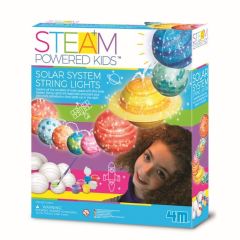 Jocuri educative Raspundel Istetel 4M, Kit stiintific Luminite Sistem Solar, STEAM Kids - autograf.ro