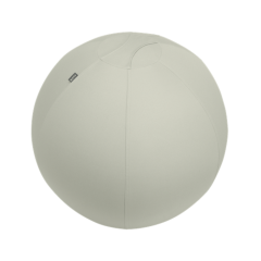 Leitz, Minge ergonomica LEITZ Ergo, pentru sezut sau fitness, cu functie de oprire, 75 cm, gri-pastel - autograf.ro