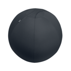 Leitz, Minge ergonomica LEITZ Ergo, pentru sezut sau fitness, cu functie de oprire, 75 cm, gri-carbune - autograf.ro