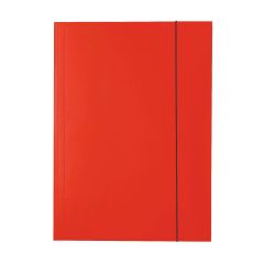 Esselte, Mapa cu elastic ESSELTE Economy, carton, A4, rosu - autograf.ro
