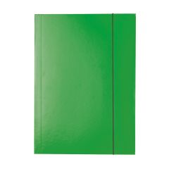 Dosare, mape si folii Esselte, Mapa cu elastic ESSELTE Economy, carton, A4, verde - autograf.ro