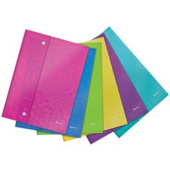 Raspundel Istetel, Mapa de protectie Leitz WOW, cu capse, PP, A4, 60 coli, 6 buc/set, diverse culori - autograf.ro