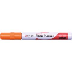 Carioci Penac, Marker cu vopsea PENAC, rezistent la temperaturi inalte, varf rotund, grosime scriere 2-4mm - orange - autograf.ro