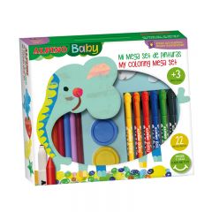 Seturi pictura si desen Alpino, Mega set pentru pictura/colorat, pentru copii, ALPINO Baby - autograf.ro