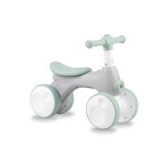 Momi, Bicicleta cu lumini, sunet si difuzor de balonase, Momi Tobis - Grey - autograf.ro