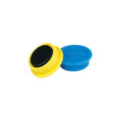 Table magnetice, Magneti pentru table NOBO, diametru 32 mm, sustin 7 coli, 10 buc/set, diverse culori - autograf.ro