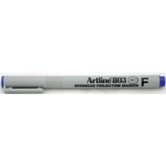 Artline, OHP Non-Permanent marker ARTLINE 803, varf fin - 0.5mm - albastru - autograf.ro