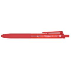 Pixuri, Pix PENAC X-Beam XB-107, rubber grip, 0.7mm, clema plastic, corp rosu - scriere rosie - autograf.ro