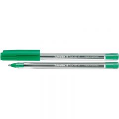 Pixuri, Pix SCHNEIDER Tops 505M, unica folosinta, varf mediu, corp transparent - scriere verde - autograf.ro