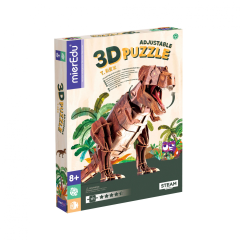 Puzzle-uri copii, Puzzle 3D reglabil - TYRANNOSAURUS REX (deluxe) - autograf.ro