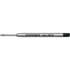 Cerneala, patroane si rezerve GRAF VON FABER-CASTELL Schneider, Rezerva metalica SCHNEIDER buro 708M (tip Parker) - negru - autograf.ro
