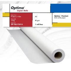 Alte articole din hartie cu destinatie speciala, Rola copiator A0+, 80gr, 914mm x 175m, Optima - Premium - autograf.ro