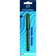 Stilou Schneider, Roller cu cartus SCHNEIDER Voice, + 2 rezerve cerneala/blister - autograf.ro