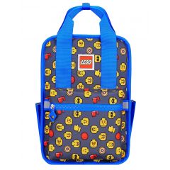 Ghiozdane, Rucsac Casual LEGO Tribini Fun Small - design Heads and Cup - albastru - autograf.ro