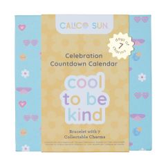 Bijuterii, Set cadou bratara si charmuri - Calendar pentru sarbatorit evenimente - Cool To Be Kind - autograf.ro