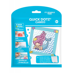 Art & Craft Nikidom Sheaffer Diamond Dotz®, Set creativ pictura cu diamante - Mermaid Dreams - Sirena - autograf.ro