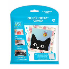 Art & Craft Nikidom Sheaffer Diamond Dotz®, Set creativ pictura cu diamante - Mischievous - Pisica - autograf.ro
