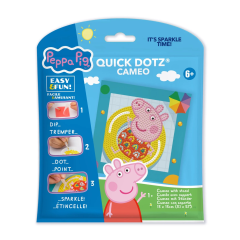 Art & Craft Nikidom Sheaffer Diamond Dotz®, Set creativ pictura cu diamante - Peppa Pig - autograf.ro