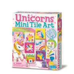 Articole creative Das Carson Edtech Simba 4M Plus Plus, Set cu placute creative de pictat - Unicorn - autograf.ro