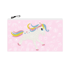 Art & Craft Nikidom Sheaffer Diamond Dotz®, Set DYI creativ - portofel Unicorn, pictura cu diamante - autograf.ro