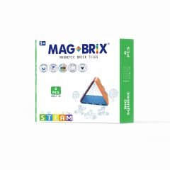 Jucarii Nice Magblox, Set magnetic Magbrix 6 piese patrate mari - compatibil cu caramizi de constructie tip Lego - autograf.ro