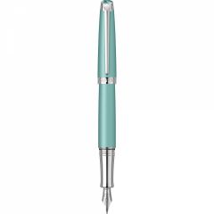 Stilouri Caran dAche, Stilou 18k Nib + Calimara Caran Dache Leman LE Alpine Blue SRT - autograf.ro