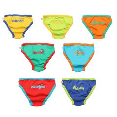 Zoocchini, Chilotei din bumbac organic, pentru baieti, Zoocchini, Zilele săptămânii, 5-6 ani - 7 buc - autograf.ro