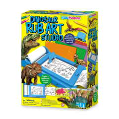 Articole creative Das Carson Edtech Simba 4M Plus Plus, Studio creativ - imprimare prin transfer - Dinozauri - autograf.ro