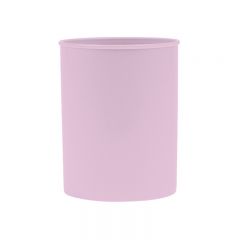 Pentru acasa, Suport plastic, cilindric, pentru instrumente de scris, D78mm, H-10cm, DONAU Life - mov pastel - autograf.ro