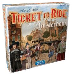 Jocuri de societate, Joc de societate Ticket to Ride Amsterdam, limba engleza - autograf.ro