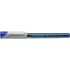 Markere, Universal non-permanent marker SCHNEIDER Maxx 223 F, varf 0.7mm - albastru - autograf.ro
