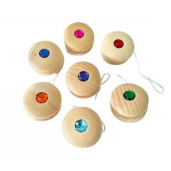 Jucarii Nice Bauspiel, Yoyo din lemn, Bauspiel - autograf.ro