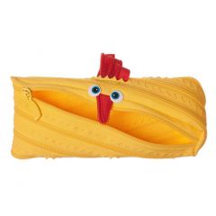 Zipit, Penar cu fermoar, ZIPIT Animals - pui - galben deschis - autograf.ro