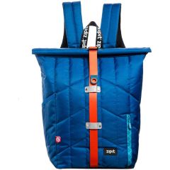 Ghiozdane Zip..it, Rucsac ZIPIT Puffer Premium - albastru cu banda rosie - autograf.ro