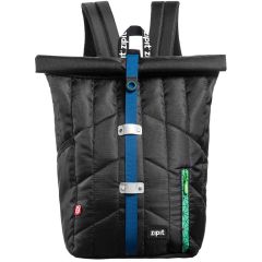Ghiozdane, Rucsac ZIPIT Puffer Premium - negru (curea gri) - autograf.ro