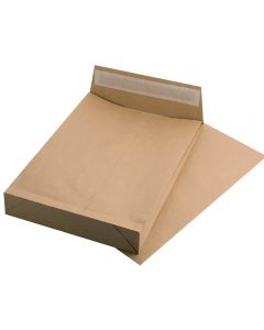 Plic B4 kraft siliconic burduf 100(250x353x100mm)10buc/set