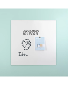 Tabla alba magnetica 100 x 100 cm, fara rama, SMIT