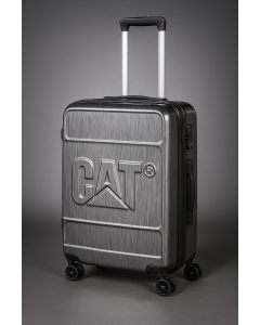 Troler mic pentru cabina avion CATERPILLAR Cargo Cat-D 2.0 Nested, 20 inch,37.5x22x55 cm (Lxlxh), 45L- gri lucios