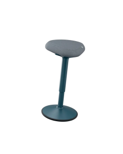 Scaun ergonomic LEITZ Ergo, pozitie sezut/ in picioare, inaltime reglabila (57-82 cm), gri-carbune
