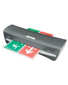Laminator LEITZ iLAM Office, A4, kit folii laminare inclus, gri