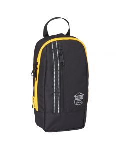 Geanta de umar CATERPILLAR Mochilas rPET Peoria, material 600D poliester - negru/galben