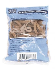 Elastice pentru legat cabluri, 50g/cutie, D 32 x 4.0 x 1.2mm, ALCO