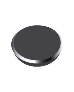 Magneti 24mm, 10/cutie, ALCO - negru