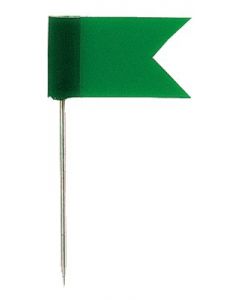 Stegulete colorate, 20/cutie, ALCO - verde